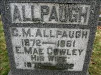 Allpaugh, C. M. and E. Mae (Cowley)